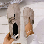 Noreya | Women's Orthopedic Slip On Shoes – Soft Flexible Comfort Fit-Women's Flats-Beige-4-