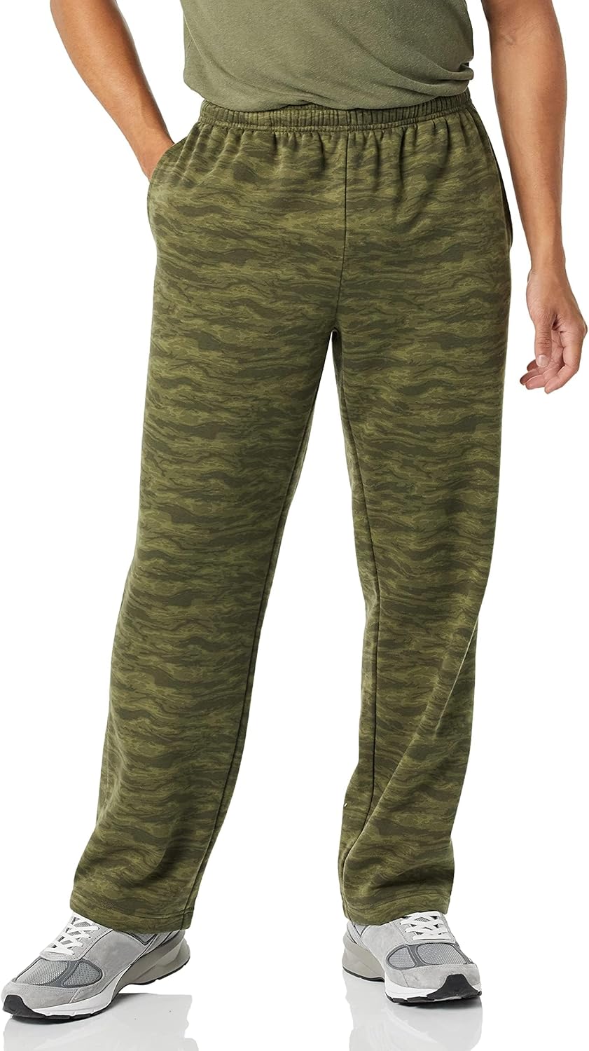 Men's Fleece Sweatpants – Comfortable Relaxed Everyday Fit-men's sweatpants-Black-S-