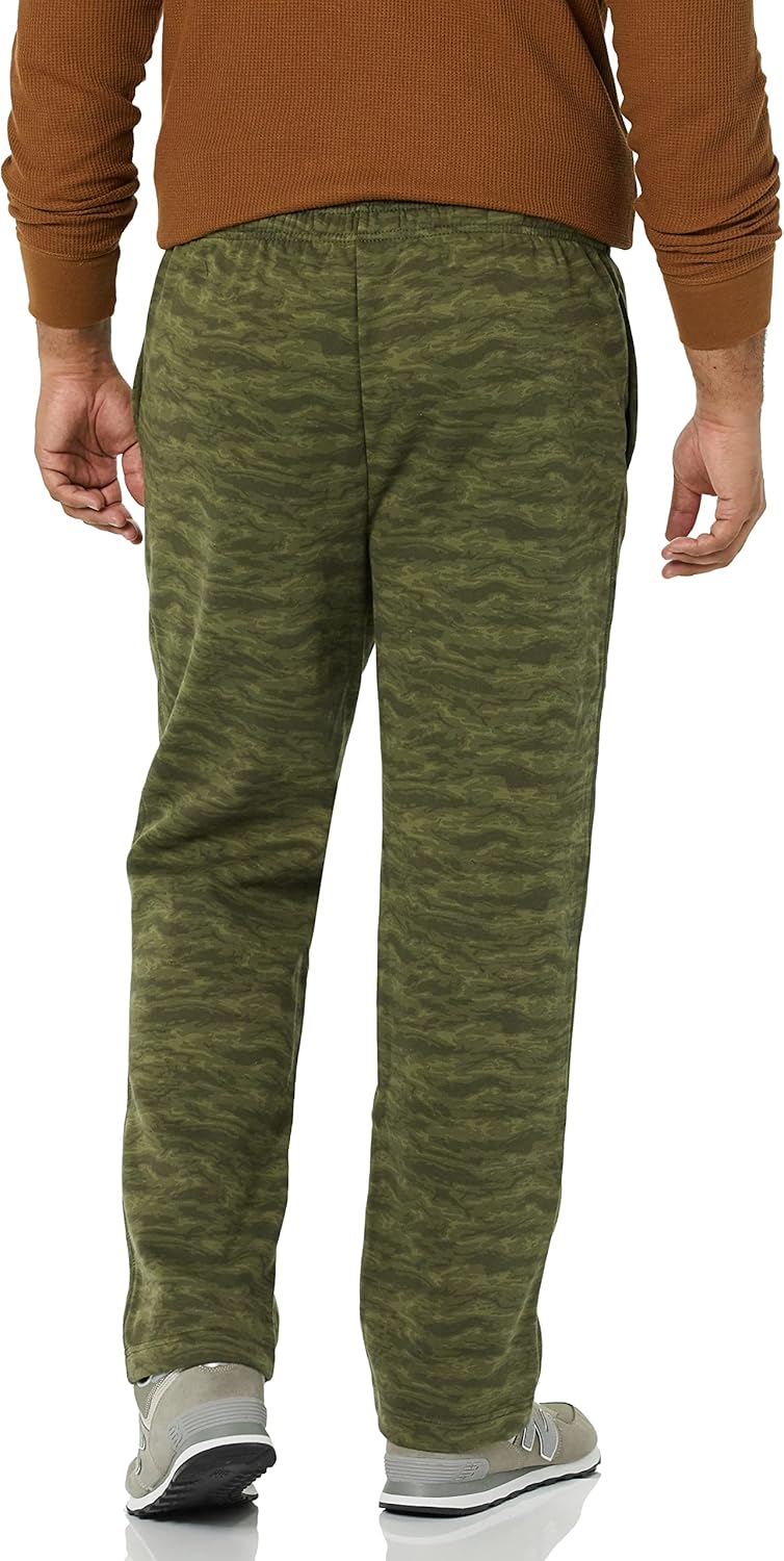 Men's Fleece Sweatpants – Comfortable Relaxed Everyday Fit-men's sweatpants-Black-S-