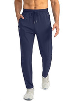Men's Comfortable Joggers – Tapered Casual Active Fit-men's sweatpants-Dark Blue-S-