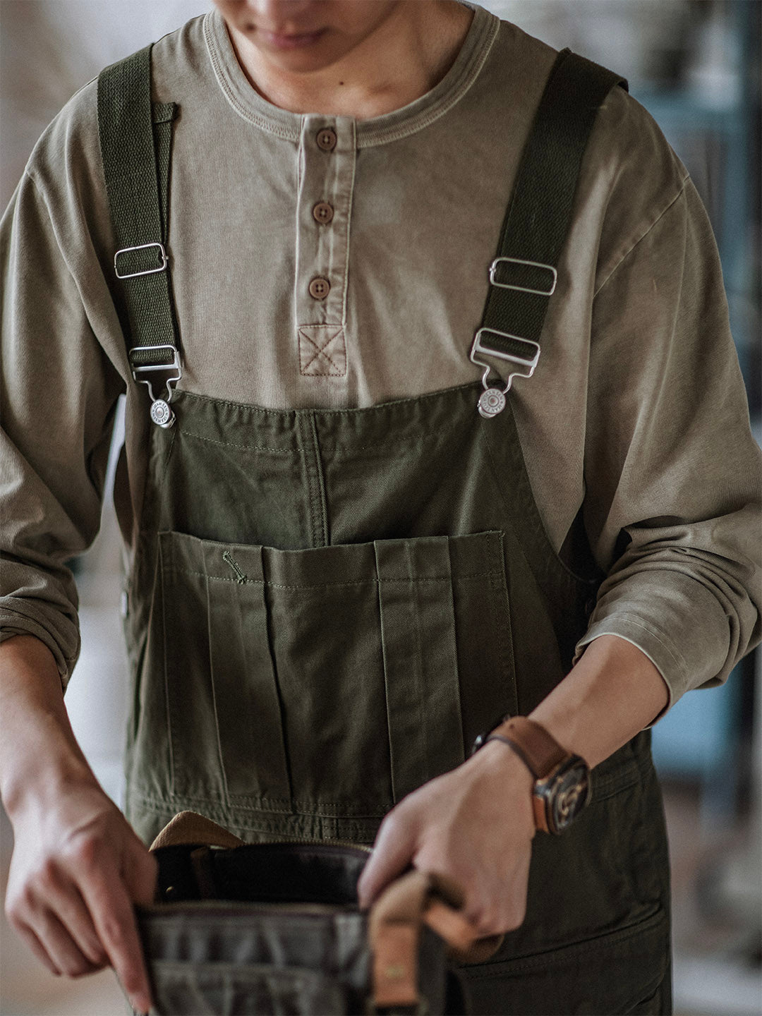 Crafter Bib Overalls-Jumpsuits & Overalls-CAMOUFIT-Camoufit