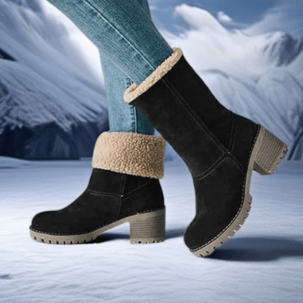 Luna | Winter Boots for Women | Faux Wool Mid-Calf