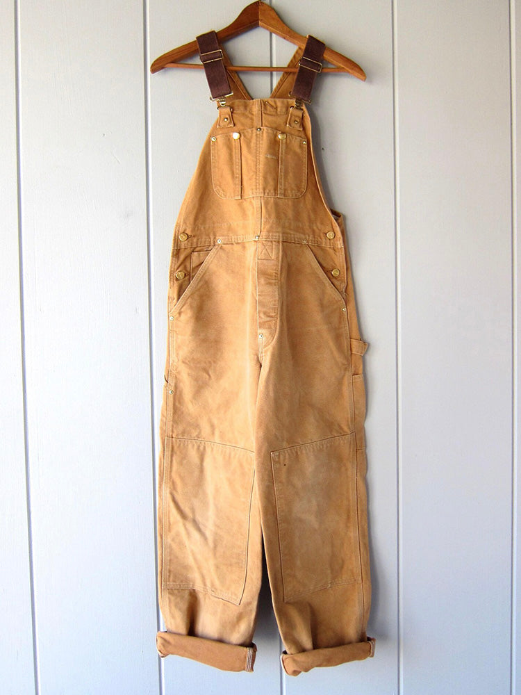 Duck Bib Overalls Canvas Workwear Dungarees 0