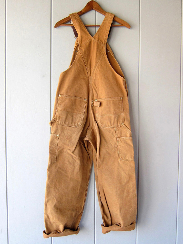 Duck Bib Overalls Canvas Workwear Dungarees 2