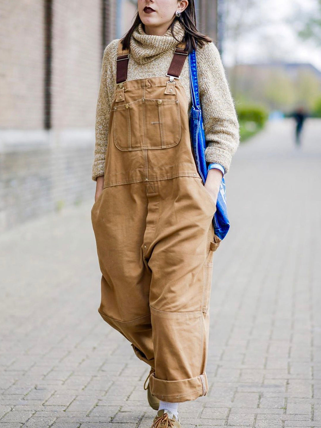 Duck Bib Overalls Canvas Workwear Dungarees 4