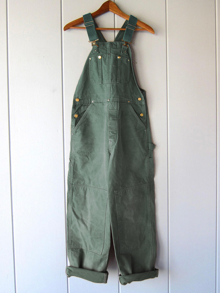 Duck Bib Overalls Canvas Workwear Dungarees 8