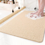 Quick-Drying Non-Slip Shower Mat with Open Drainage Design