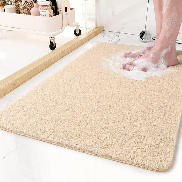 Quick-Drying Non-Slip Shower Mat with Open Drainage Design