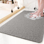 Quick-Drying Non-Slip Shower Mat with Open Drainage Design