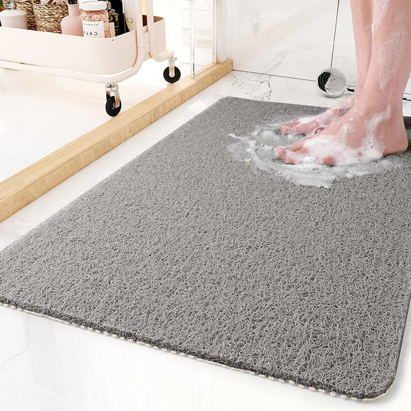 Quick-Drying Non-Slip Shower Mat with Open Drainage Design