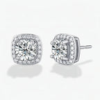 Elyra | Stud Earrings for Women - Sparkling Timeless Delicate Minimalist Elegant Fit-Earrings-Silver-Camoufit