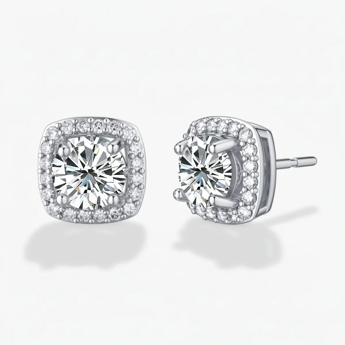 Elyra | Stud Earrings for Women - Sparkling Timeless Delicate Minimalist Elegant Fit-Earrings-Silver-Camoufit