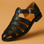 Lila | Elegant Summer Sandals Women Adjustable Comfort Fit-Women's Sandals-Black-7-Camoufit