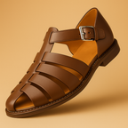 Lila | Elegant Summer Sandals Women Adjustable Comfort Fit-Women's Sandals-Coffee-7-Camoufit