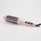 Electric Curling Brush – Ionic Heated Curling Brush with Digital Display, Adjustable 212–446 °F, 6.5 ft Swivel Cord