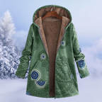 Ettana Warm Long Women's Winter Jacket - Modern Everyday Fit-Women's Winter Jacket-Green-S-Camoufit