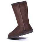 Orelia | Winter Snow Boots for Women – Faux Fur Waterproof Mid-Calf Fit-Women's Winter Boots-Chocolate-4-Camoufit