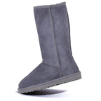 Orelia | Winter Snow Boots for Women – Faux Fur Waterproof Mid-Calf Fit-Women's Winter Boots-Grey-4-Camoufit
