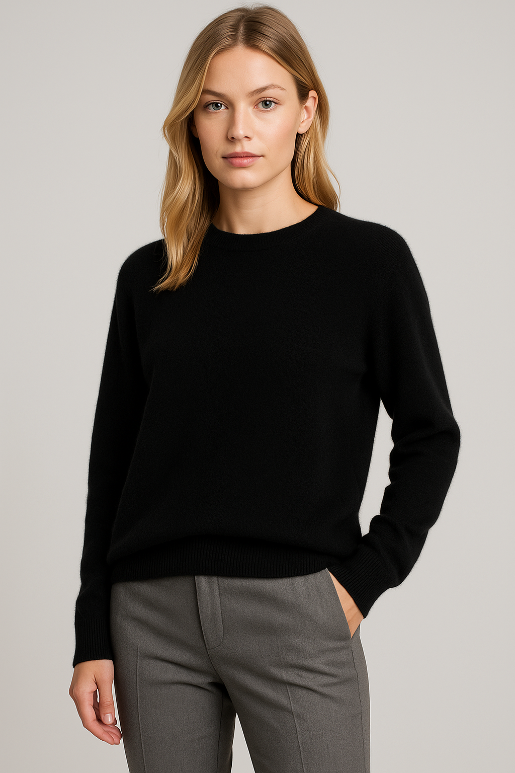 Roque | Classic Crewneck Sweater For Women