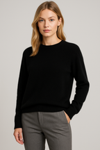 Roque | Classic Crewneck Sweater For Women
