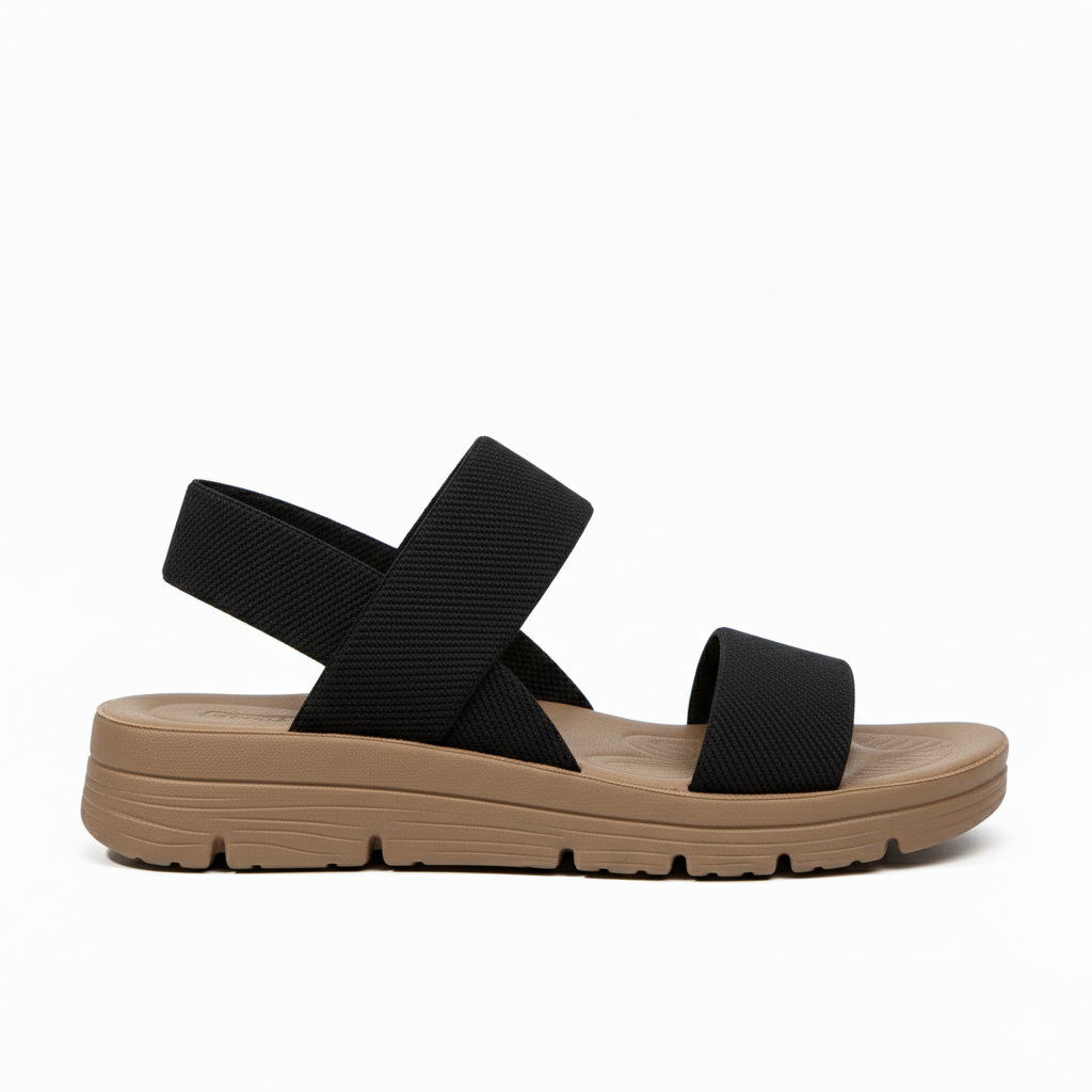 Soreya | Women's Orthopedic Sandals – Adjustable Support Comfort Fit-Women's Sandals-Black-5-