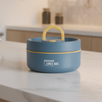 Double-Walled Insulated Lunch Box for Warm Meals On the Go