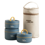 Double-Walled Insulated Lunch Box for Warm Meals On the Go