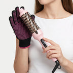 Heated Round Brush 1.5 in – Thermal Styling Brush for Dry Hair, 6 Heat Settings 266–428 °F, 30-Second Heat-Up