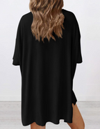 Lunaria | Women's Minimal Lounge Set – Oversized Relaxed Comfort Fit-Women's Two Piece Sets-option1]-XS-