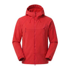 Outdoor Hooded Softshell Jacket – Unisex Fleece Lined Rain Jacket, Water-Repellent with Adjustable Hood, 6 Colors – Wilshire