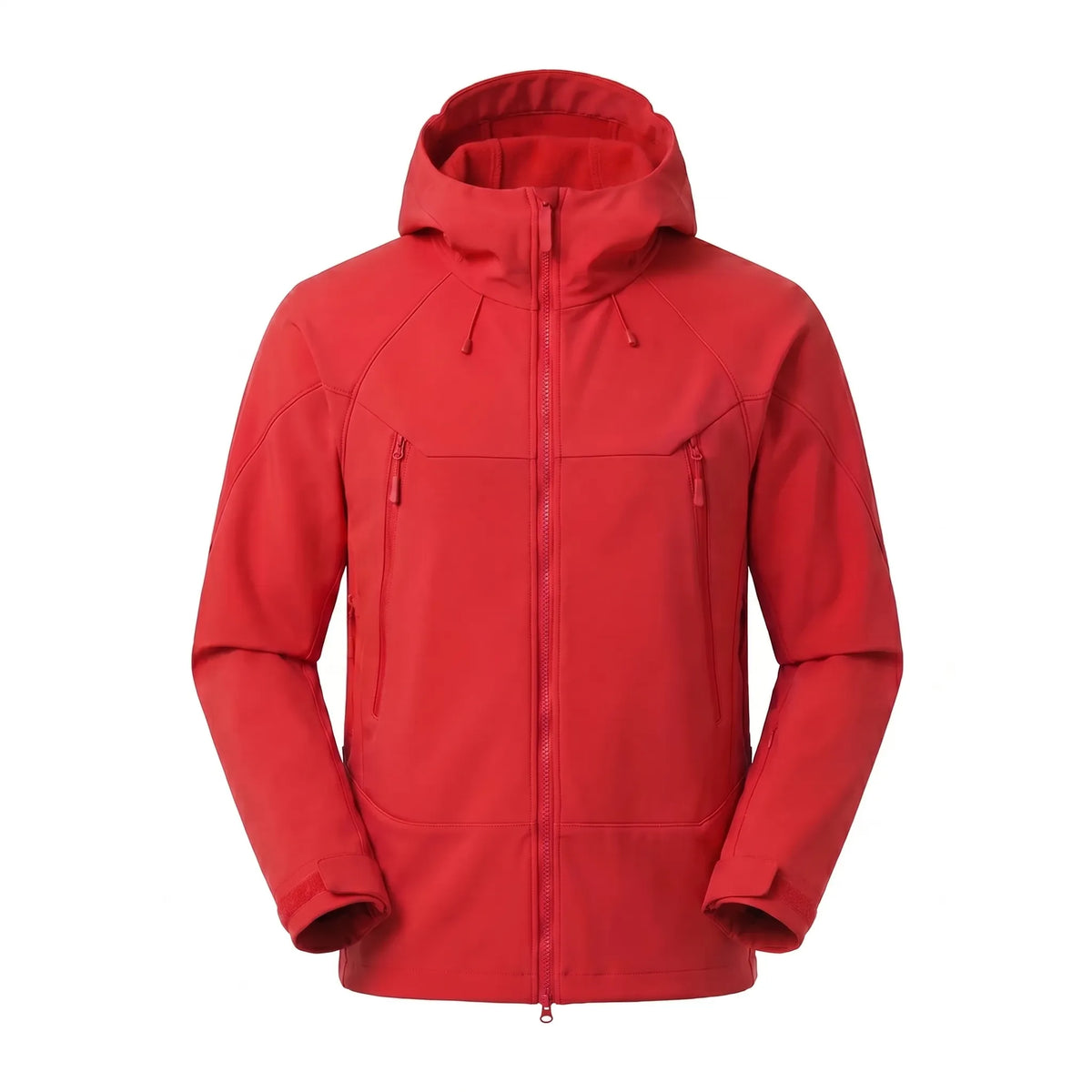 Outdoor Hooded Softshell Jacket – Unisex Fleece Lined Rain Jacket, Water-Repellent with Adjustable Hood, 6 Colors – Wilshire