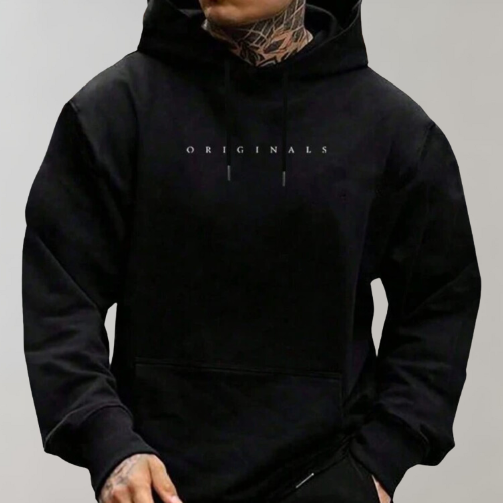 Calico | Men's Hoodie | Modern with Text Print