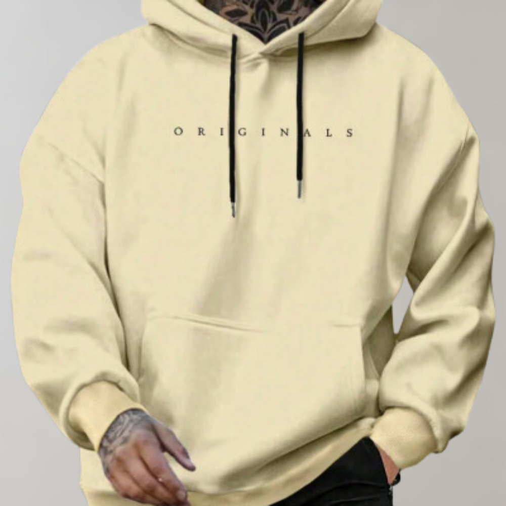 Calico | Men's Hoodie | Modern with Text Print