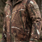 Casen | Softshell Jacket and Pants Set for Men - Waterproof Camo Fleece Lined Hunting Fit-Tactical Set-Tree camo-XS-Camoufit