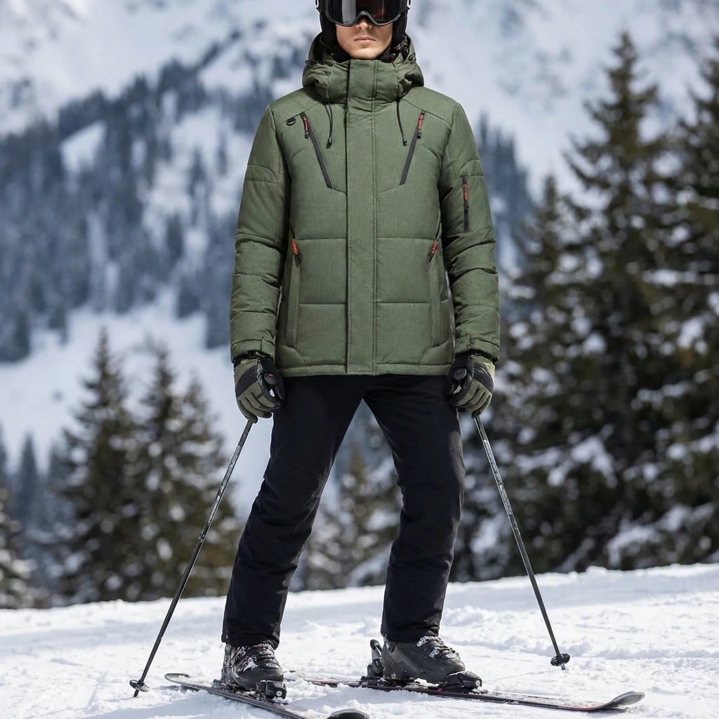 Calico - Padded Two-Piece Men's Ski Set