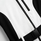 Insulated Women's Ski Suit with Belt – Water-Repellent Ski Outfit with Tailored Fit, White or Black, S–XL – Luna