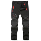 Jasper Men's Warm Waterproof Winter Pants – Insulated Outdoor Trousers-Men's Tactical Pants-CAMOUFIT-Black-S-Camoufit