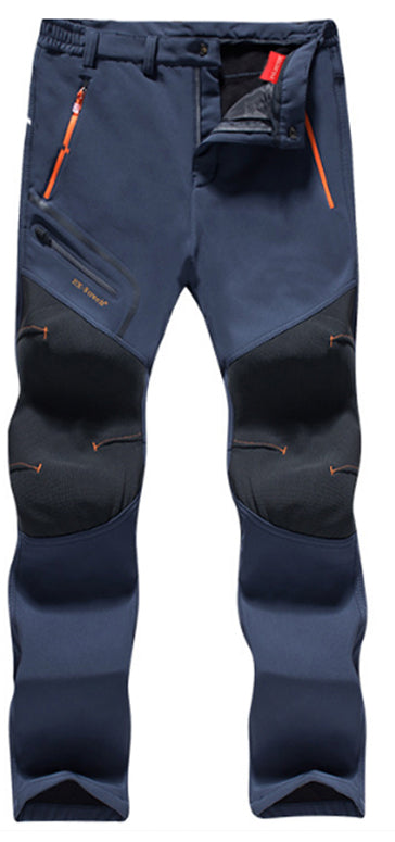 Jasper Men's Warm Waterproof Winter Pants – Insulated Outdoor Trousers-Men's Tactical Pants-CAMOUFIT-Blue-S-Camoufit