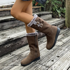 Roque | Boots For Women | Mid-Calf Flat Sole