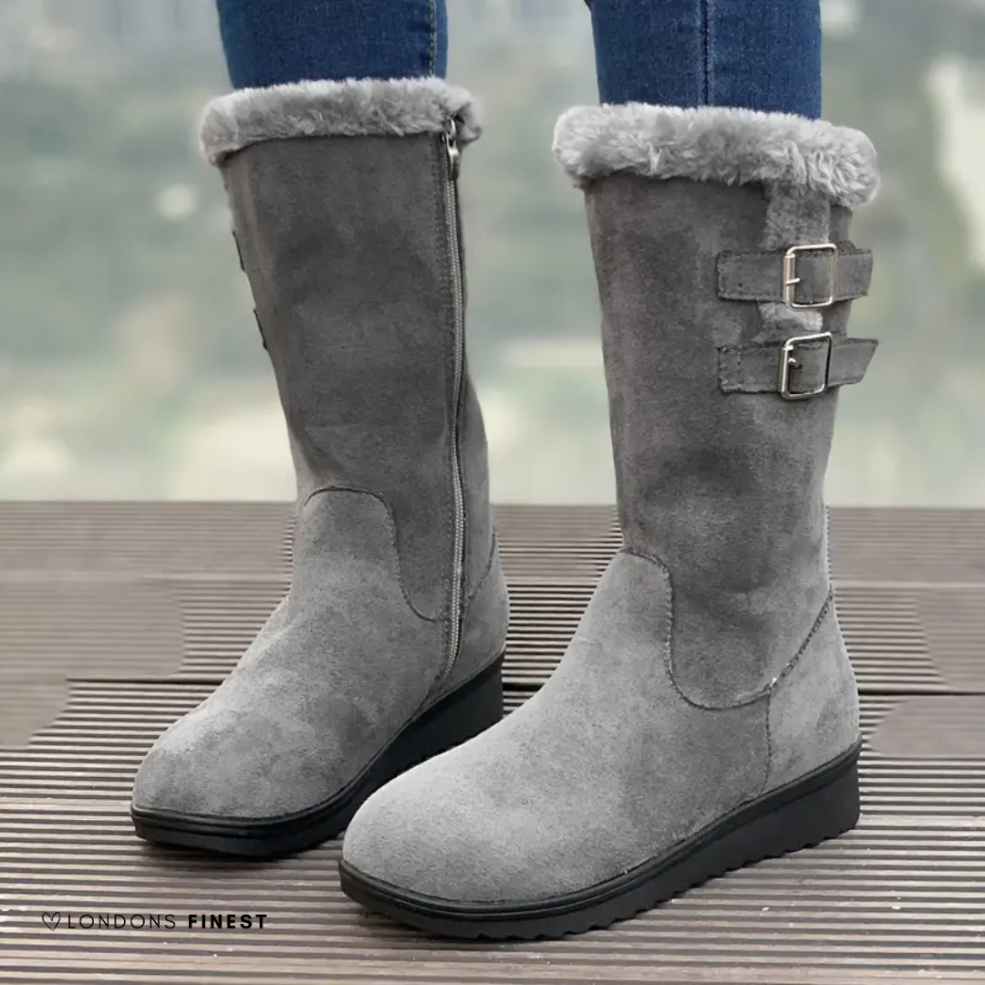 Roque | Boots For Women | Mid-Calf Flat Sole
