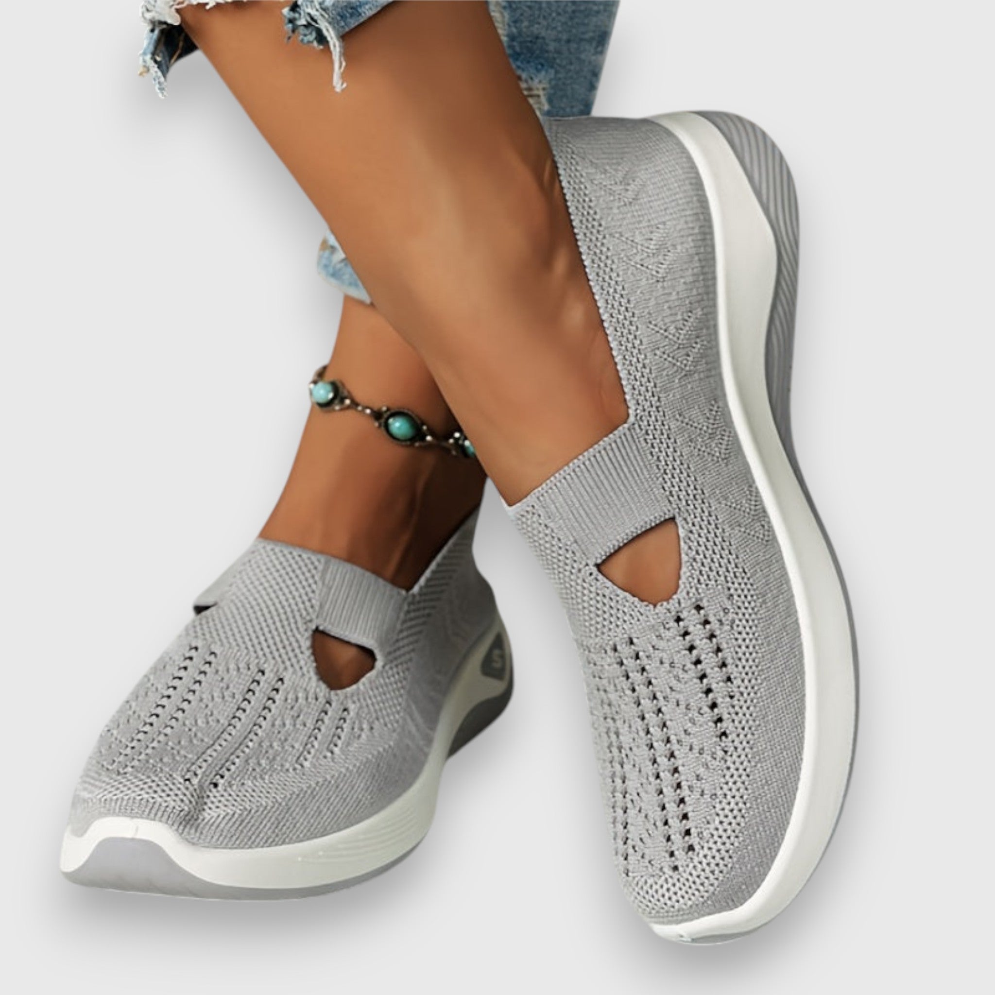 Lumielle | Women's Orthopedic Walking Shoes – Cushioned Slip On Comfort Fit-Women's Flats-Lila-5-