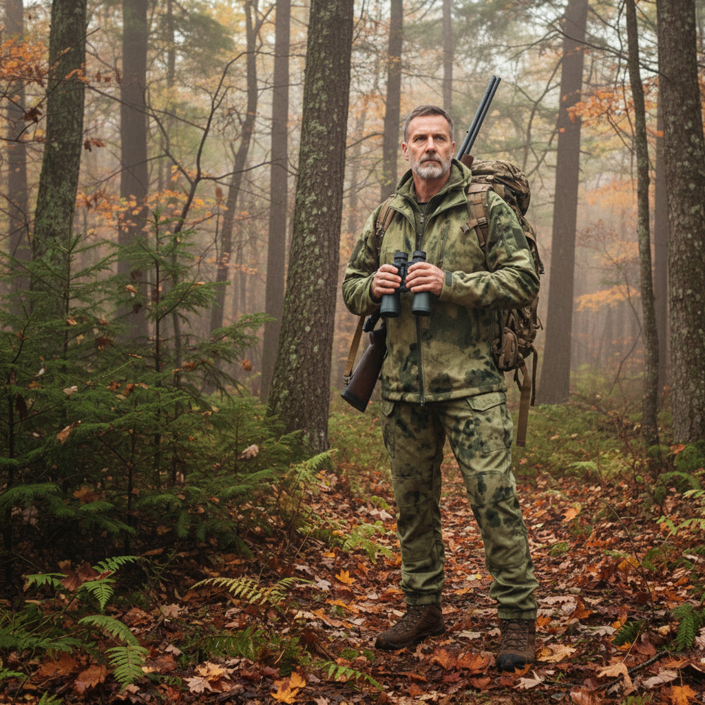 Alvero | Camo Softshell Jacket and Pants Set for Men - Waterproof Tactical Outdoor Rugged Fit-Tactical Set-Beige Camo-XS-Camoufit