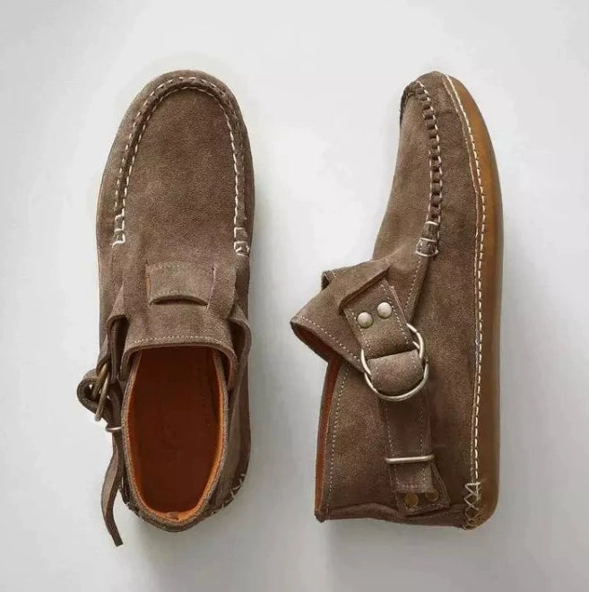 Leela Warm Women's Ankle Boots - Casual Winter Style-Women's Winter Boots-Brown-5-Camoufit