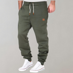 Levi Men's Jogging Pants – Stylish Baggy Fit Comfort Sweatpants-Sweatpants-CAMOUFIT-Green-S-Camoufit