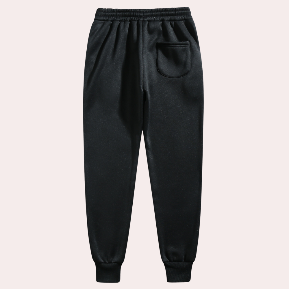 Levi Men's Jogging Pants – Stylish Baggy Fit Comfort Sweatpants-Sweatpants-CAMOUFIT-Navy Blue-S-Camoufit