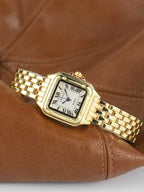Women's Square Quartz Watch – Modern Elegant Adjustable Design-Watches-Gold-