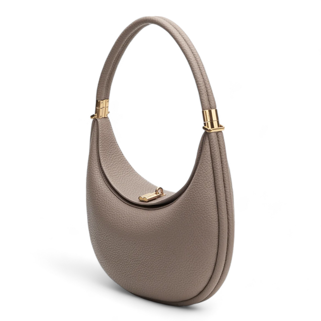 Amélis | Women's Crescent Shoulder Bag Spacious Day Night Versatile Modern Handbag-Shoulder Bag-Sand-Camoufit