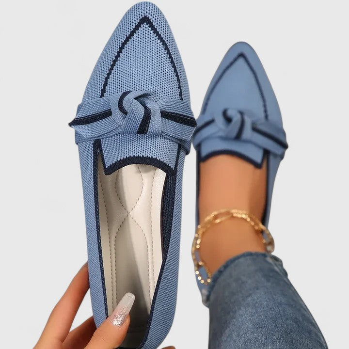 Meliora | Comfort Loafers for Women – Cushioned Slip-On Support Fit-Women's Loafers-Light Blue-5-Camoufit