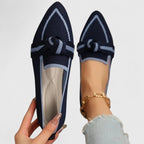 Meliora | Comfort Loafers for Women – Cushioned Slip-On Support Fit-Women's Loafers-Dark Blue-5-Camoufit