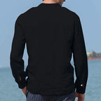 Adrian Men's Long Sleeve Shirt Cotton Blend-Men's Long Sleeve Shirt-CAMOUFIT-White-M-Camoufit